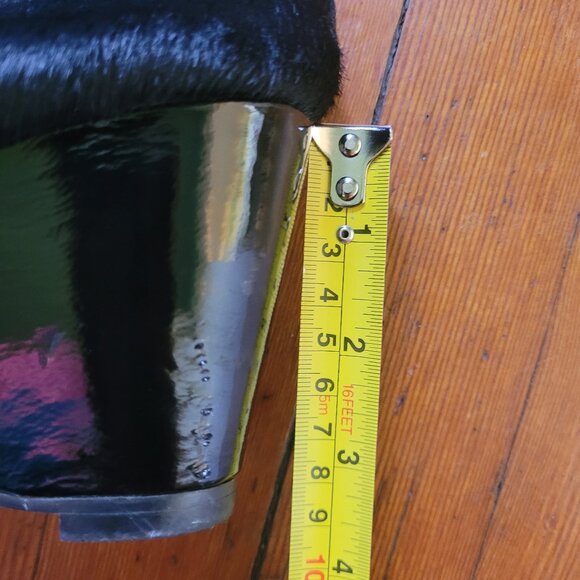 ALL BLACK x Anthropologie Calf Hair, sz 40/9.5 - Picture 11 of 11